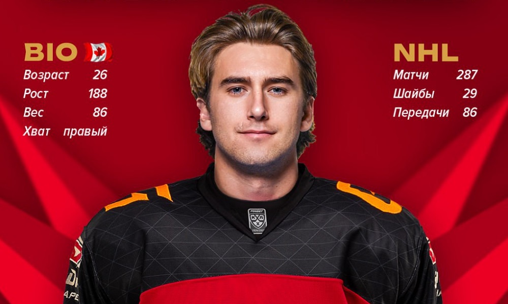 В омском «Авангарде» ожидают прибытие канадского нападающего Майкла Маклауда 