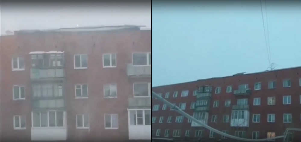 Омская прокуратура организовала проверку из-за видео с отрывающейся крышей многоэтажки