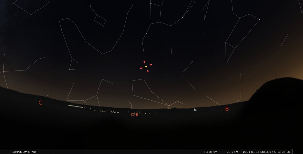 В декабре 2021 года омичи смогут увидеть на небе недавно открытую астрономами комету Leonard