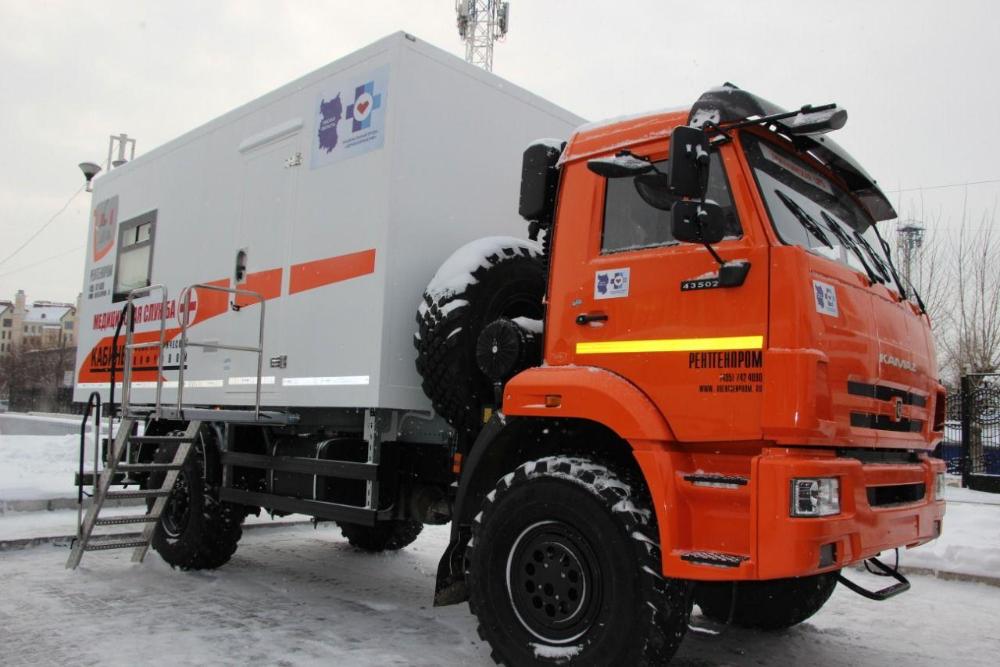 Новые мобильные флюорографы отправились в сельские районы Омской области