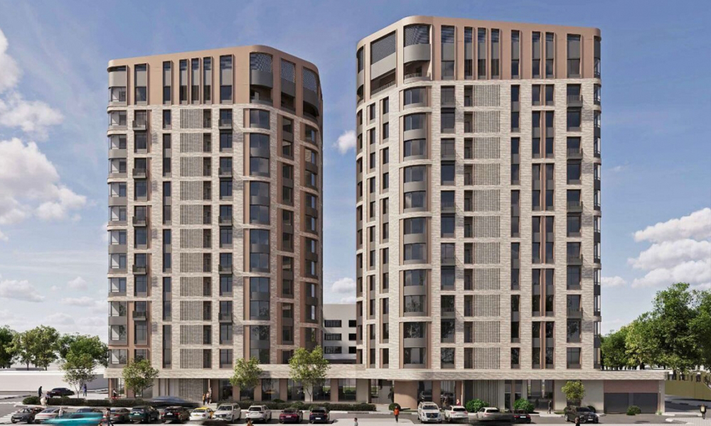 В Омске построят 13-этажный жилой дом с подземной парковкой