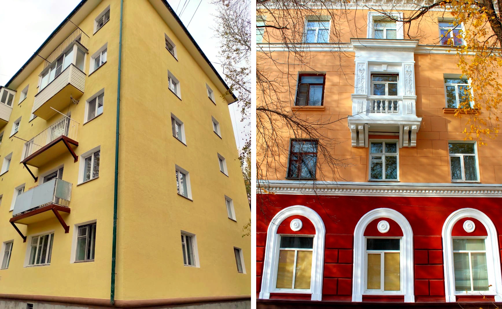 Омские фасады одевают в "шубы"