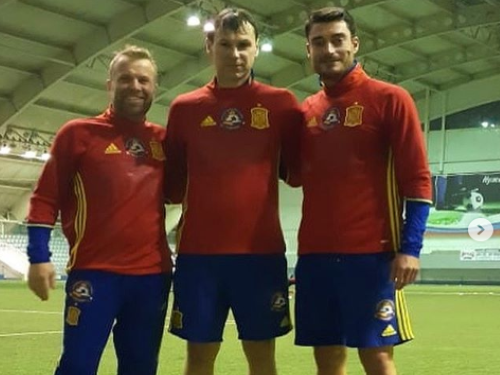 Омскую футбольную академию Альберто Риеры посетил экс-игрок "Спартака"