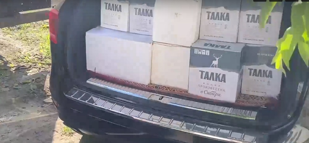 В Омске изъяли 32 тысячи бутылок паленой водки стоимостью 6 млн рублей