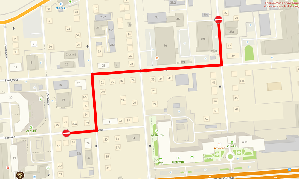 В Омске движение по улице Звездова ограничат до 15 августа