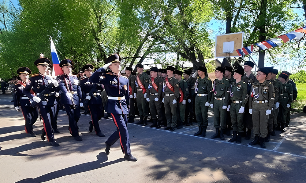 Омские кадеты вышли в финал всероссийского конкурса «Лучший казачий класс»