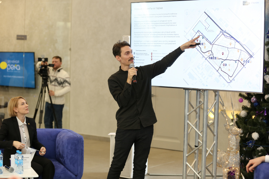 Спорт, досуг, отдых и творчество: архитекторы представили предварительную концепцию обновления парка 300-летия Омска 