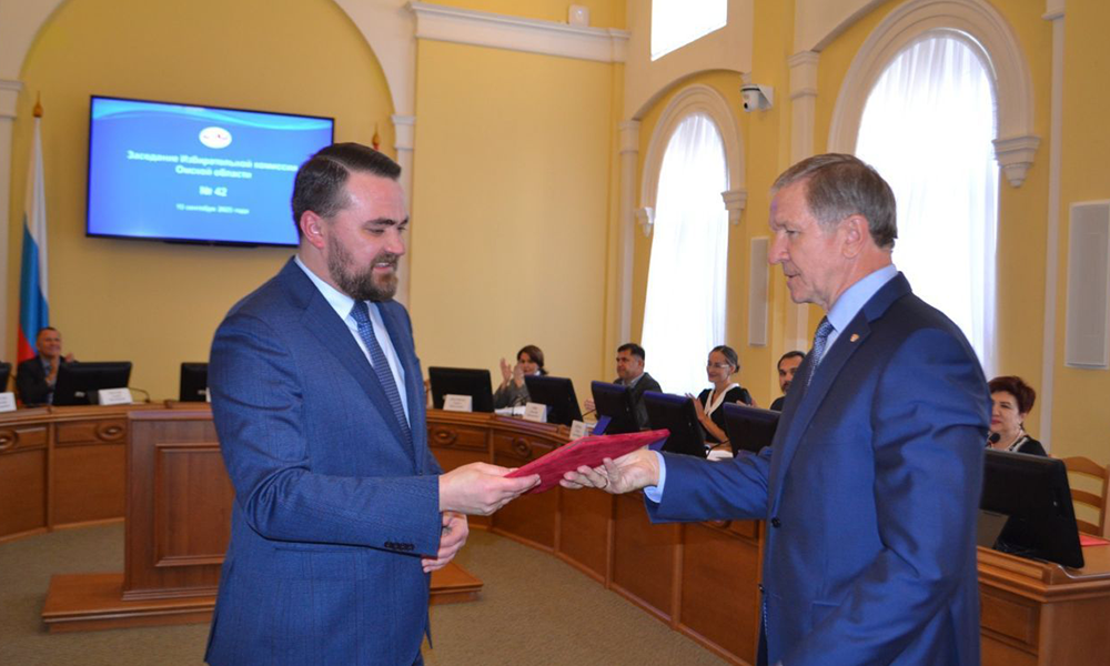 Валерий Бойко получил удостоверение об избрании