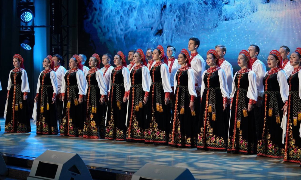 Омский хор выступил на главных сценах Москвы в рамках фестиваля «Добровидение»