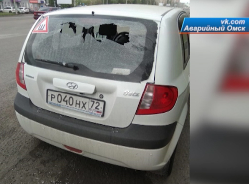 Автомобилисты Омска страдают от рук вандалов