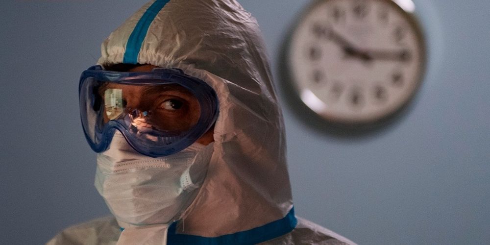 Во что одет медик "красной зоны"? 