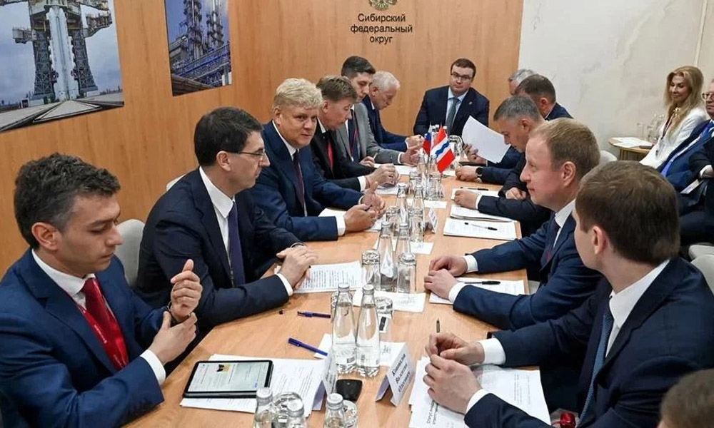 Анатолий Серышев обсудил поддержку ответственного бизнеса на ПМЭФ‑2026