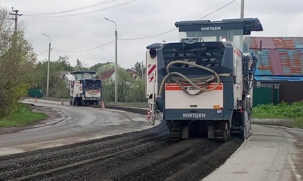 В Омске начались работы по обновлению дорожного полотна на улице Воровского