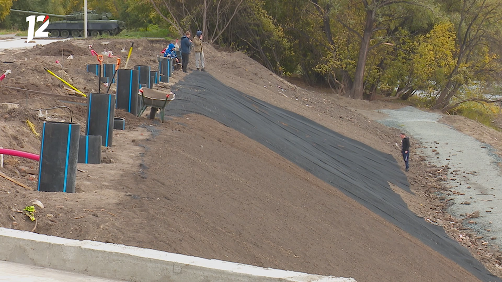 В Омске приступают к третьему этапу благоустройства набережной Оми 