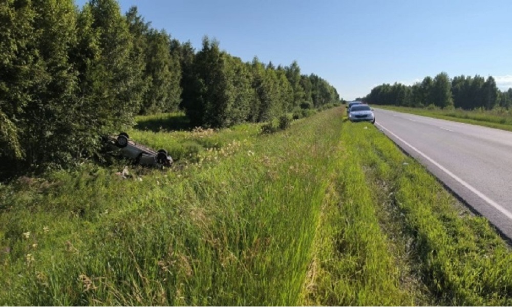 В Омском районе трое молодых людей пострадали в ДТП 