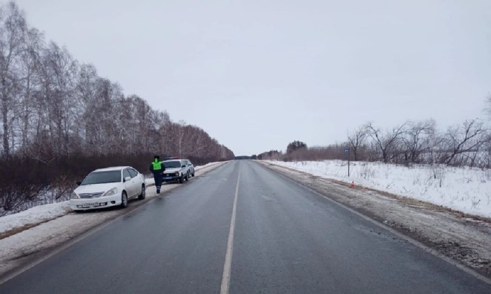В Омской области разыскивают водителя, сбившего женщину