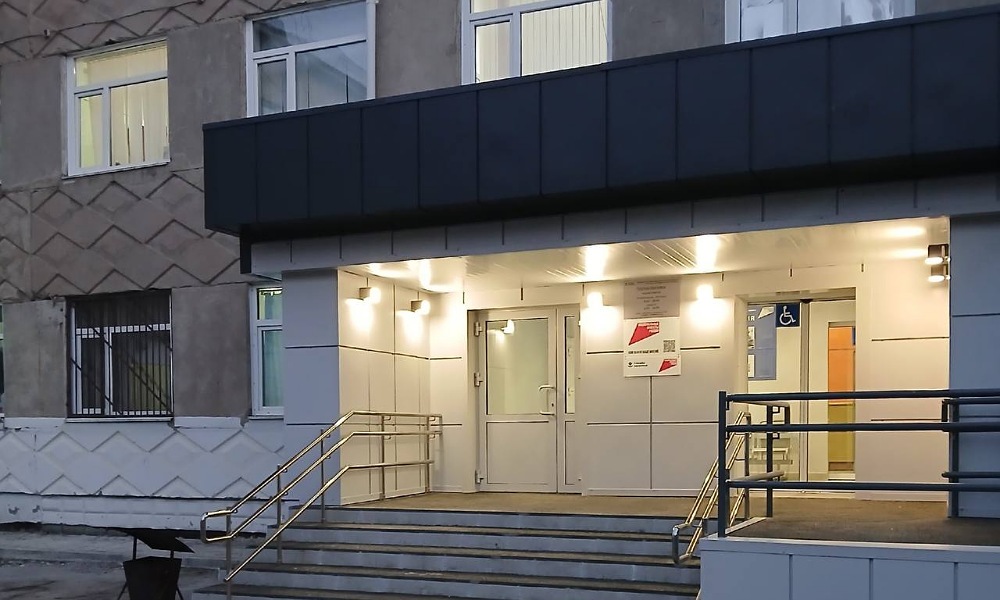 Завершается ремонт поликлиники Калачинской ЦРБ