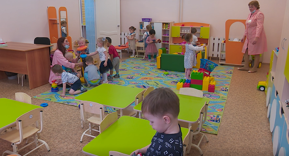 Новый дом для малышей: в детском саду № 344  открыли дополнительную ясельную группу 