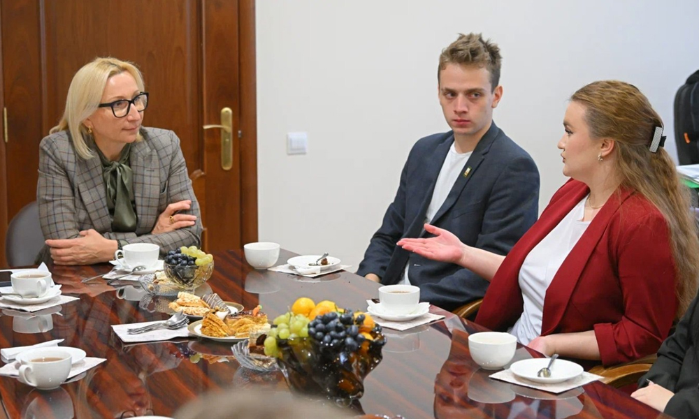 Ирина Варнавская встретилась со студентами в рамках проекта «Кофе с министром»