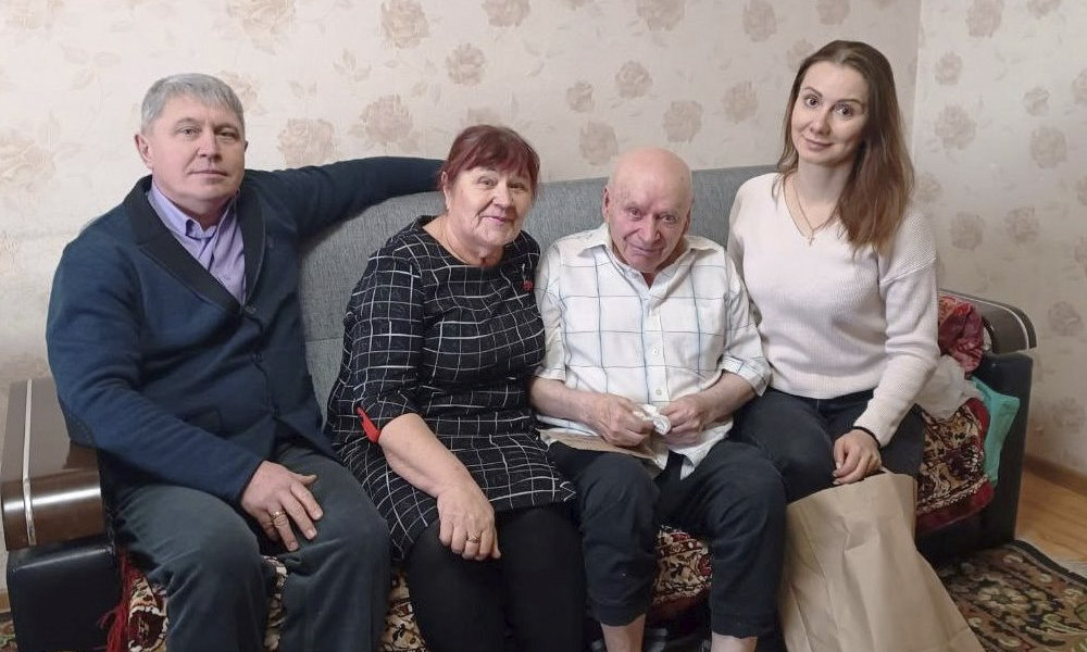 В Таре участник Великой Отечественной войны Василий Куксин отметил своё 99-летие