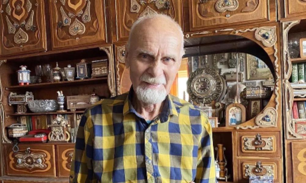 Пенсионер из Омска своими руками создаёт шедевры из дерева 