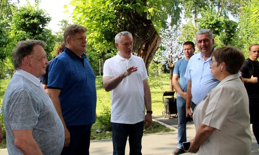 Полпред президента в СФО посетил санаторно-курортные объекты в Новосибирской области