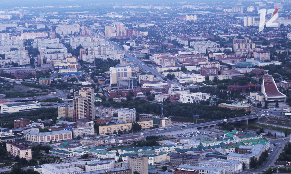 На качество омского воздуха в апреле повлияли  хлорид водорода и формальдегид