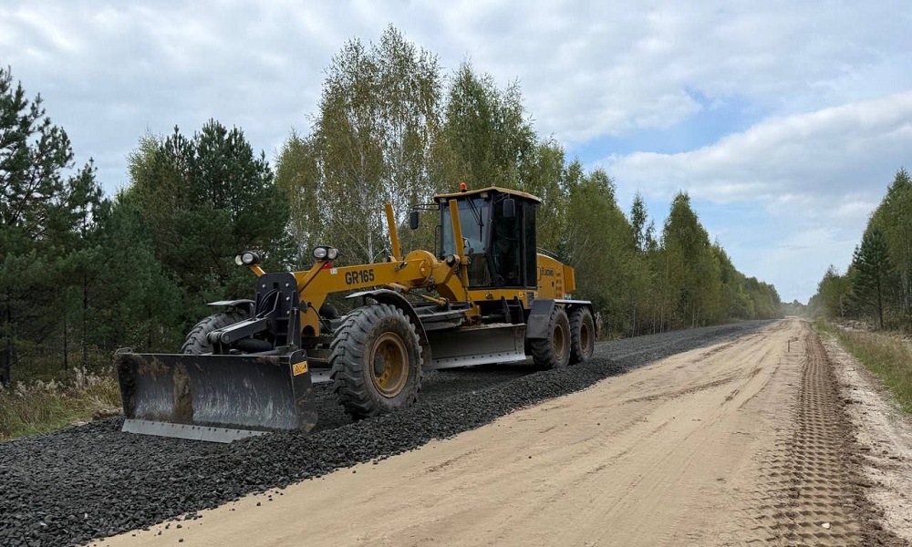 Виталий Хоценко сообщил о восстановлении дороги Усть-Ишим — Загваздино