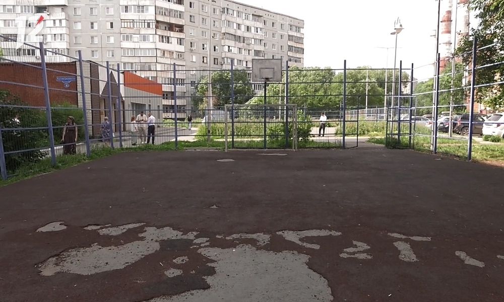 На Краснопресненской отремонтируют спортивную площадку 