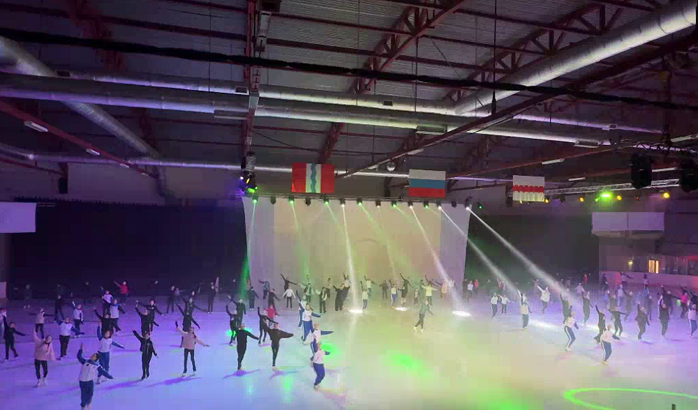 Фигуристка Дарья Садкова провела мастер-класс для омских спортсменов