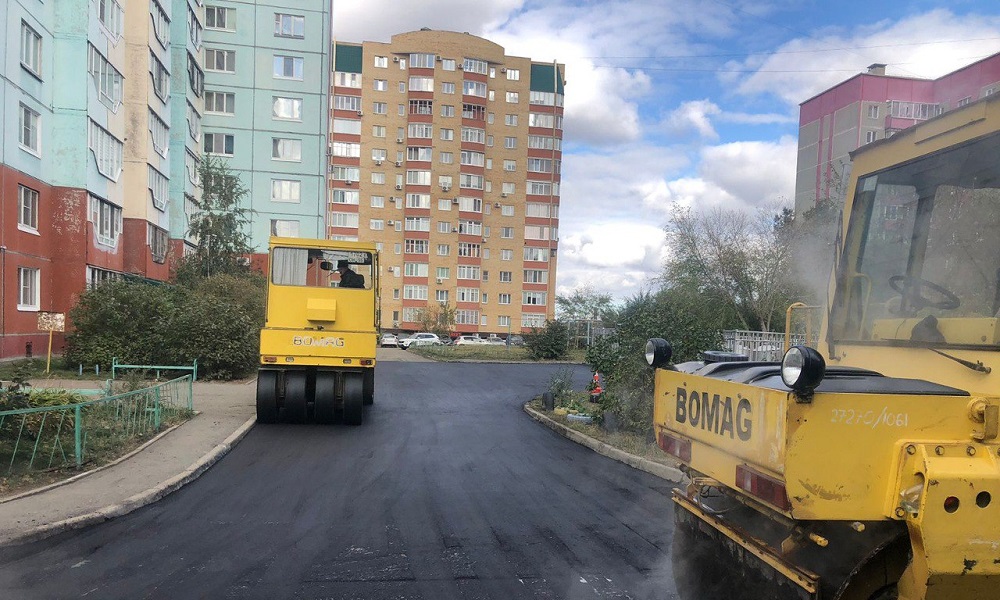 В Советском округе Омска отремонтировали 11 дворов