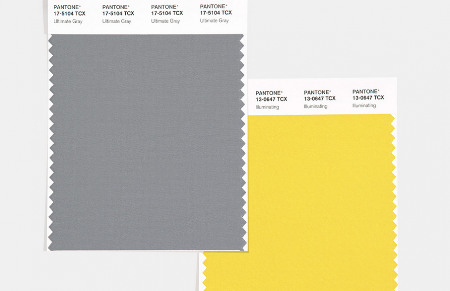 Pantone выбрал для 2021-го сразу два цвета года: яркий жёлтый и безупречный серый