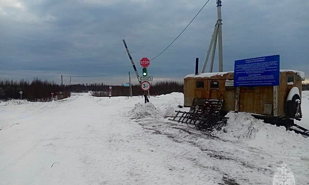 В Знаменском районе открылась Усть-Шишовская ледовая переправа
