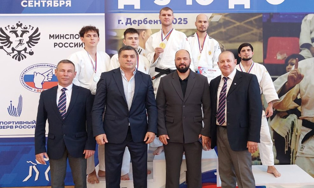 Омские дзюдоисты завоевали четыре медали на чемпионате России в Дагестане