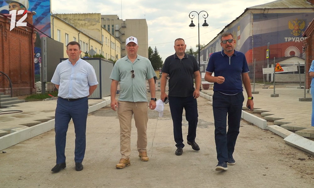Делегация из Беларуси оценила стройплощадку-набережную у Омской крепости