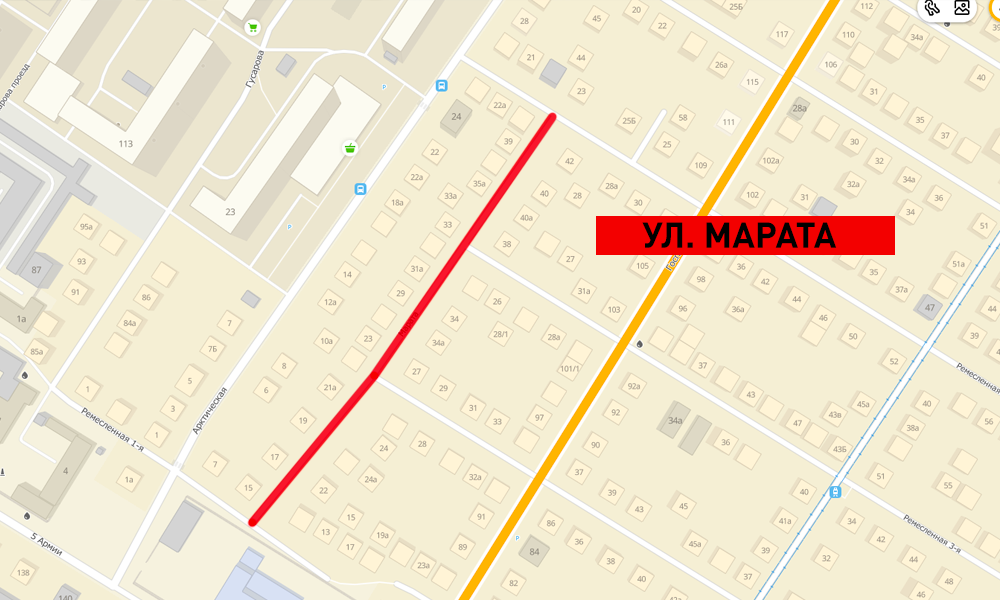 Из-за ремонта улицу в центре Омска перекроют на полгода