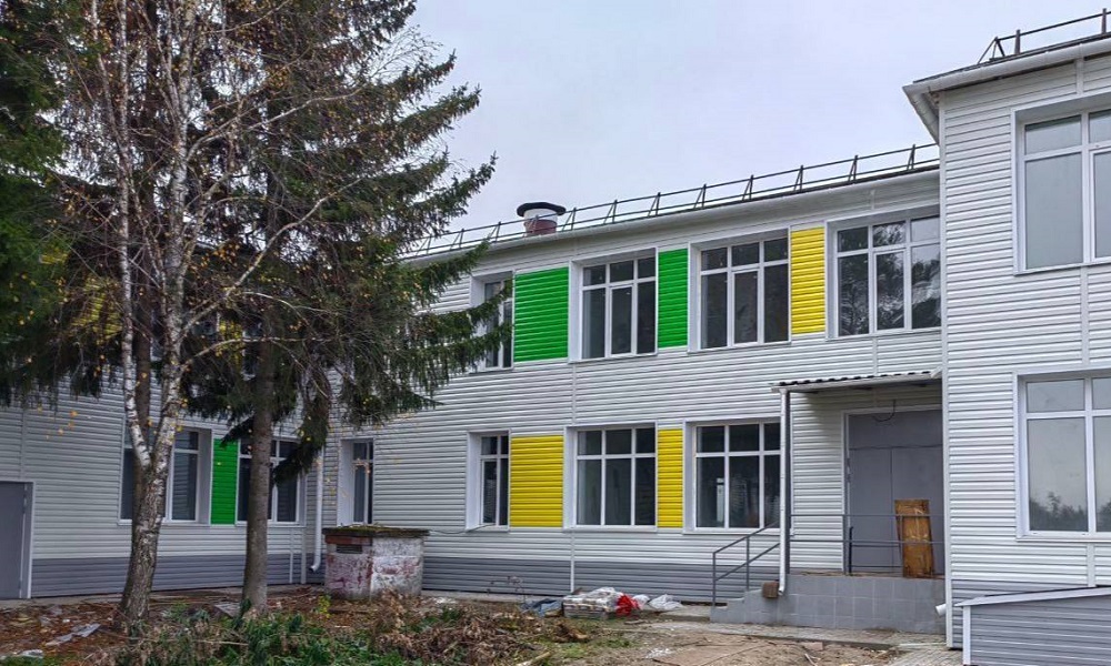 Виталий Хоценко рассказал о ходе капитального ремонта лицея «Альфа» в Усть-Ишиме