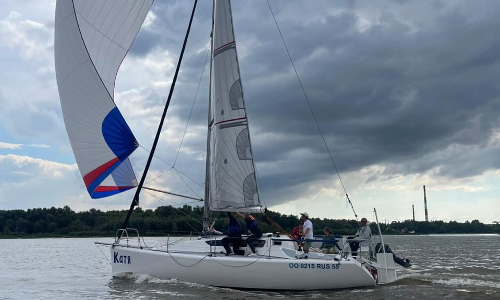 В Омске прошла парусная регата в рамках регионального Кубка