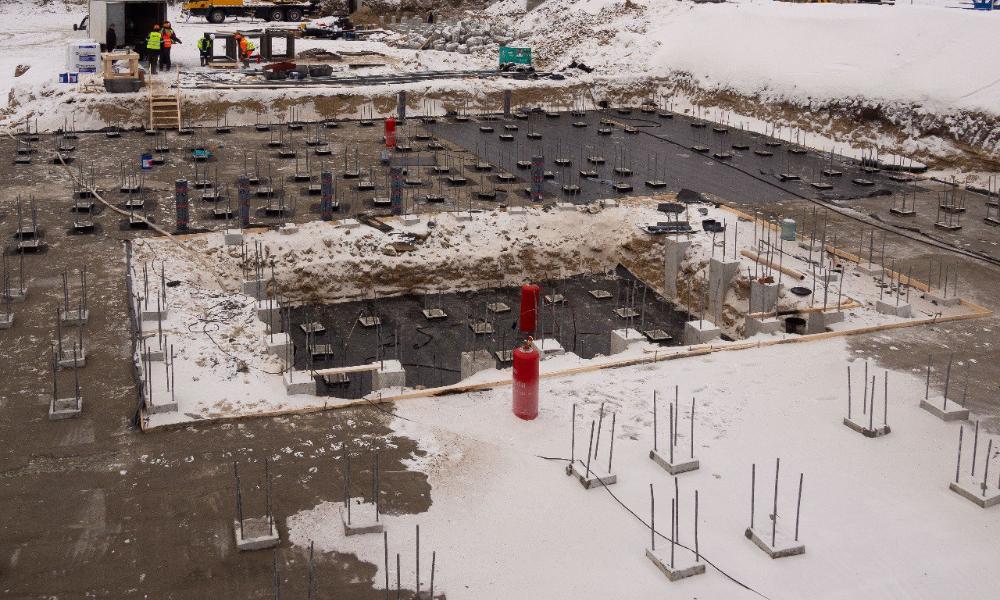 На территории будущих «Кварталов Драверта» оборудовали высокоэкологичную систему защиты от подтопления 