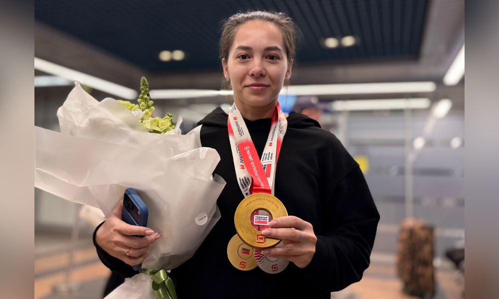 Омская тяжелоатлетка Ольга Тё установила рекорд страны на чемпионате России
