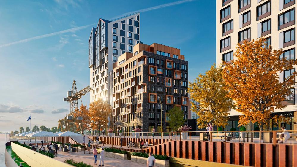 В Омске планируют построить новый жилой микрорайон на набережной 