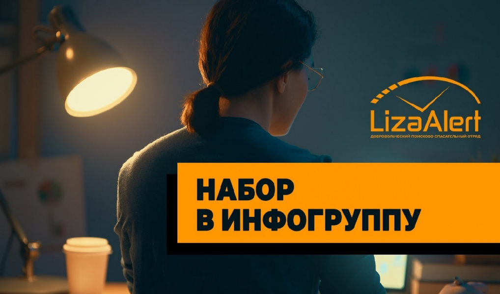 Отряд «Лиза Алерт Омск» набирает тех, кто хочет помогать в поисках, но не готов выезжать в лес