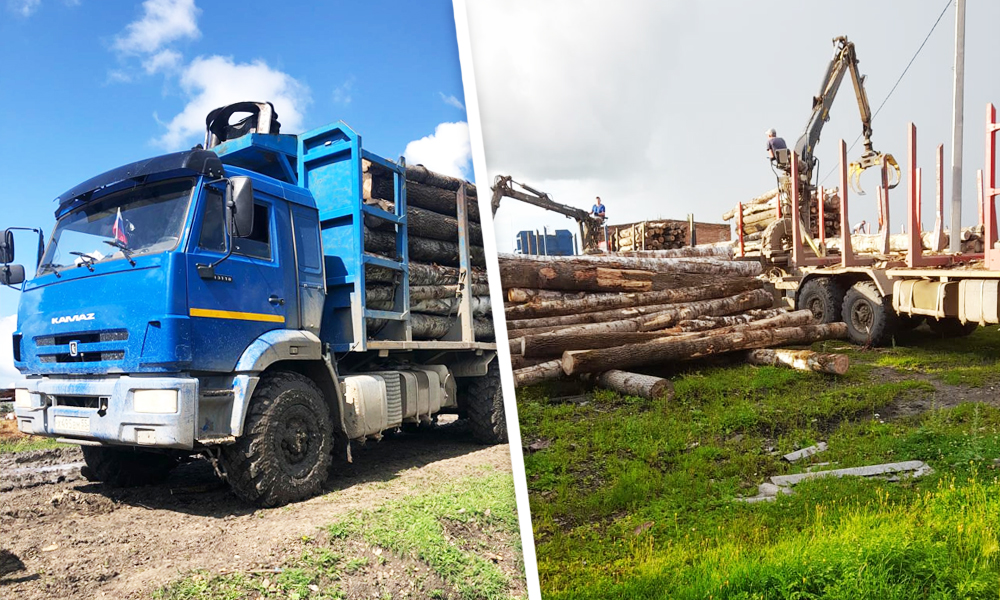 Жителям пострадавших от паводка деревень доставляют дрова