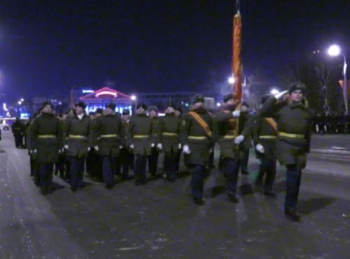 В Омске прошла репетиция торжественного построения войск