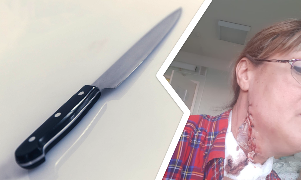 Пьяный омич пытался жестоко расправиться с бывшей женой 