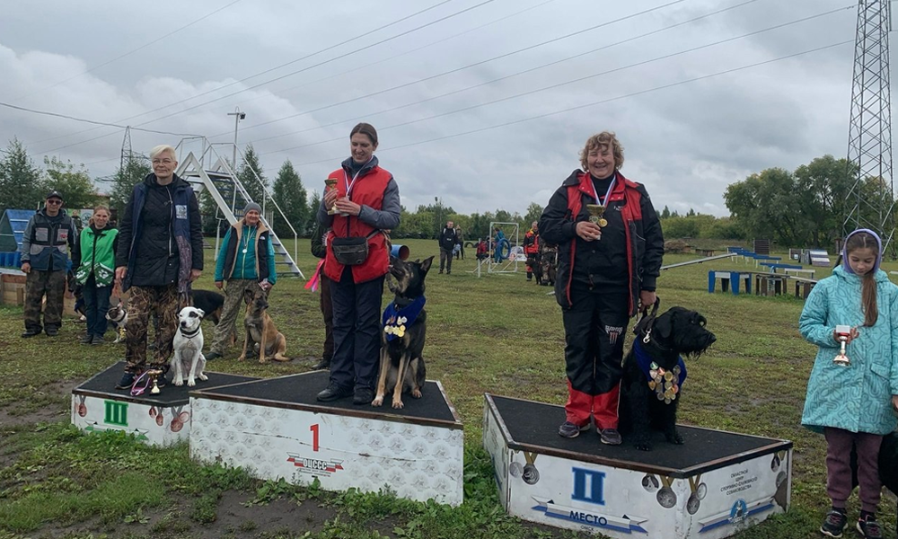 В Омской области прошли соревнования по спортивно-прикладному собаководству