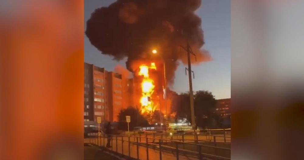 Причиной падения военного самолёта в Ейске стало попадание птиц в двигатели 