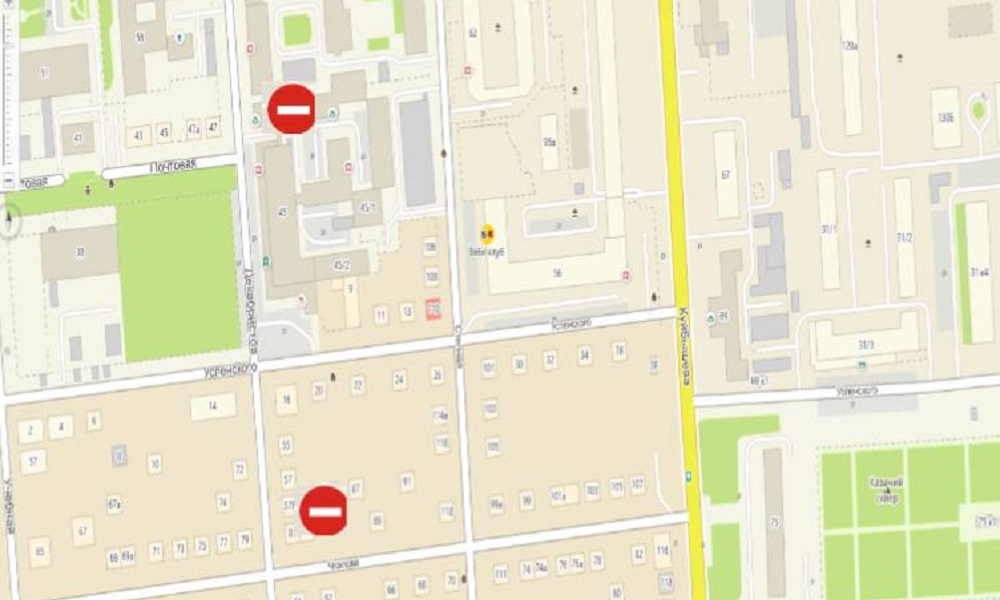 В Омске из-за ремонта тепловых сетей почти на месяц перекроют участки двух улиц в Центральном округе