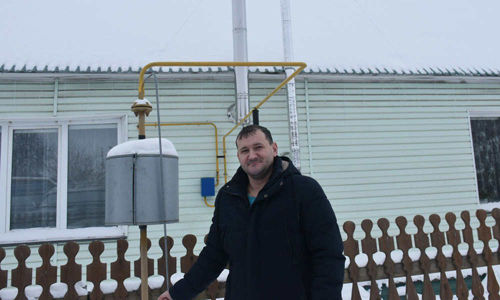 Семья Дитц из Большереченского района поделилась своим опытом перехода на газовое отопление