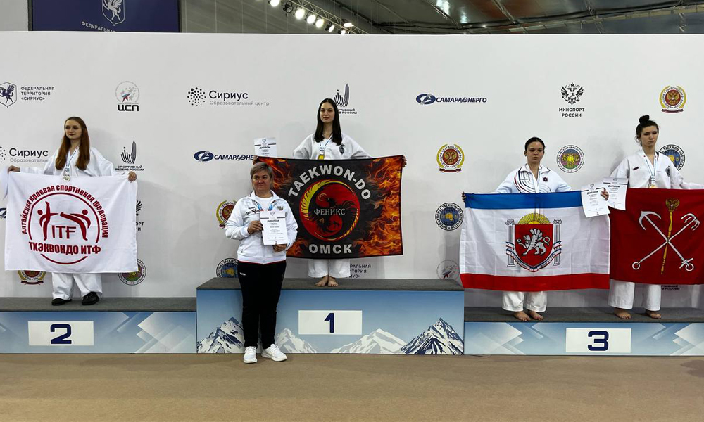 Воспитанники омской Спортивной школы № 28 заняли призовые места на чемпионате и первенстве России по тхэквондо ИТФ